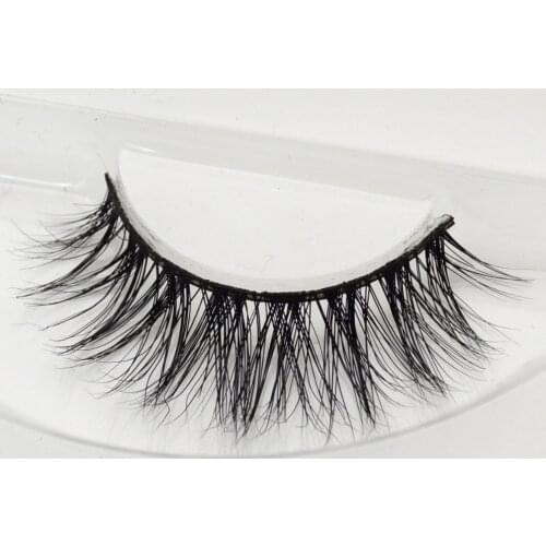 Visofree Mink Eyelashes 3D Mink Lashes 100% Hand Made Full Strip Lashes Crisscross Curling False Eyelashes maquiagem A10
