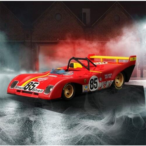 Bburago New 1:43 Ferrari 312 P car model and toy car die-casting static model collection dedicated Le Mans rally car