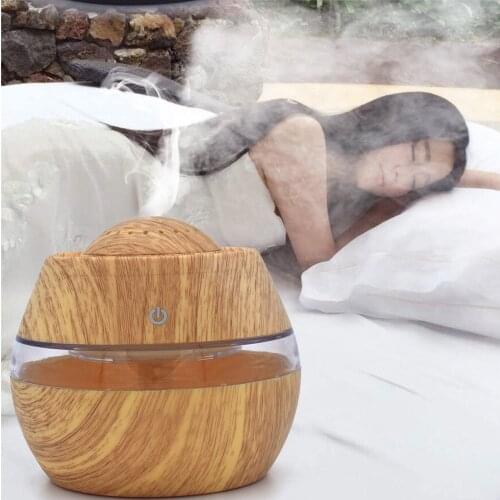 New Air Aroma Essential Oil For Aromatherapy Diffusers LED Ultrasonic Aroma Aromatherapy Humidifier Esencias Para Humificador