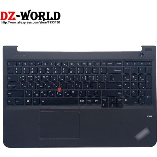 Korean Backlit Keyboard w/ Palmrest Bezel Touchpad for Lenovo Thinkpad S5 S531 S540 KOR Backlight Teclado 00HM856 04X1841