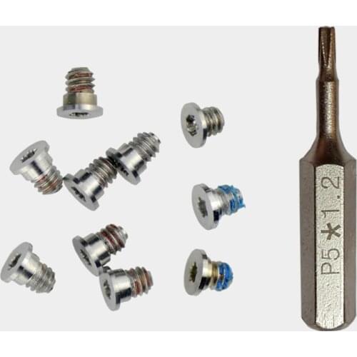 P5 Pentalobe Screwdriver Bit for MacBook Pro 13" Retina A1425 13" Retina A1502 15" Retina A1398 +One Set Bottom Case Screws Kit