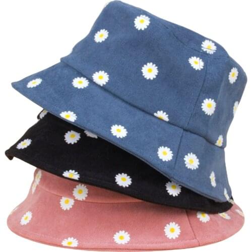 Unisex Cotton Bucket Hats For Baby Boys Girls Cute Sunscreen Panama Hat Fisherman Hat Beach Cap Toddler Kids Summer Sun Cap