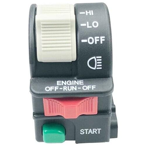 Start Light Run Stop Handle Bar Switch 4011442 for Polaris 2007-2011 Outlaw 450 500 525 Predator 500 2003-2007