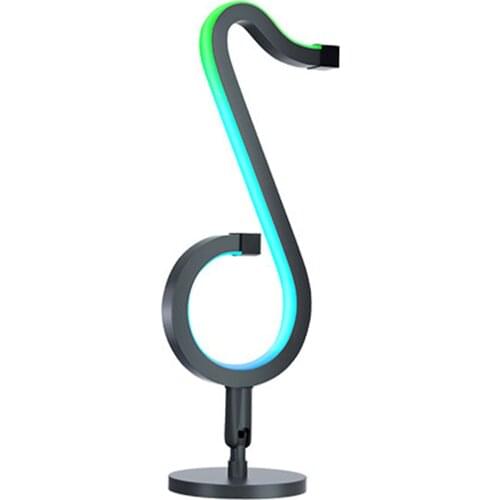 Dimmable Table Lamp with Adjustable Base RGB APP Control Color Changing Desk Lights for Living Room Bedroom Bedside