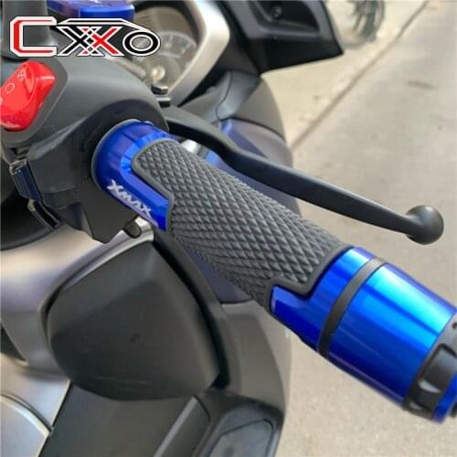 2 Item 7/8'' Motorcycle Handle Grips Handlebar grip End For Yamaha xmax125 xmax250 xmax300 xmax400 x-max 300 125