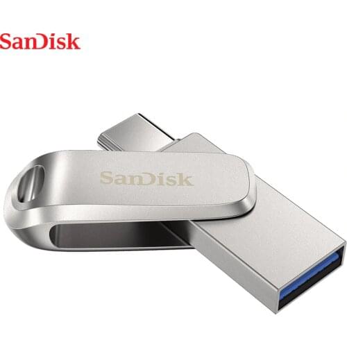 Sandisk 256GB U Disk 32GB USB Flash Drive 64GB Memory Stick OTG Type-C 128GB USB 3.1 Pendrive Usb Stick For Phone/Tablets/PC