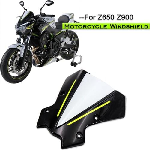 New Motorcycle Motorcycle Accessories For Kawasaki Z900 Z 900 Z650 2020 Windshield Windscreen Air Wind Deflector