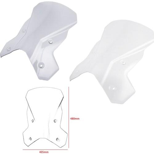 Windscreen Wind Deflector Windshield Motorcycle Parts For KTM 1290 Super Adventure R S T 1090 ADV R 2017 2018 2020 Clear Smoke