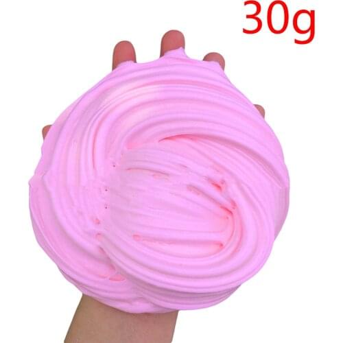 Fluffy Slime Lizun Gum Toys Polymer Clay Air Dry Plasticine Slime Supplies playdough Light modeling Clay Charms for Antistress