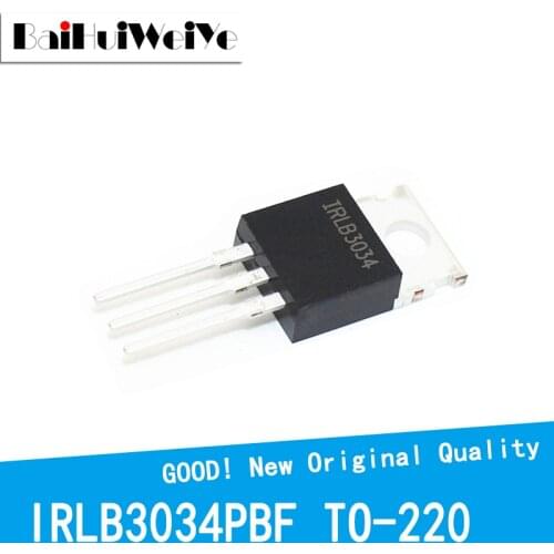 10PCS/LOT IRLB3034PBF IRLB3034 TO-220 New and Original IC Chipset MOSFET MOSFT TO220 transistor