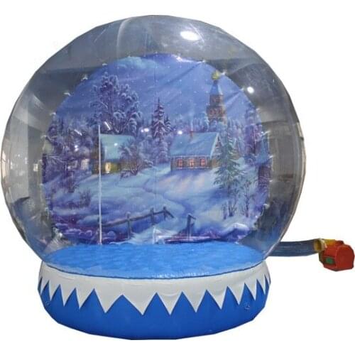 3M Inflatable Transparent Ball Advertising Snowball For Chrismas Decoration Inflatable Balloons Can Be Customized