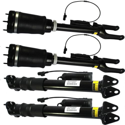 4pcs For Mercedes W164 ML320 350 450 X164 GL320 350 Front With Sensor Air Shock Absorber Air Suspension 1643206013 1643202031