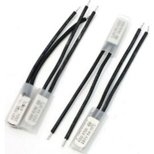 4 Pcs KSD9700 250V 5A 50 Degree Celsius NC Thermostat Temperature Switch