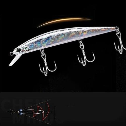 6PCS Tyrant95 Fishing Minow Lure Tackle Accessories Feeder Artificial Silicone Bait Fishing Wobblers Hooks Tsurinoya Hard Lures