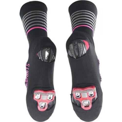 DH SPORTS Shoes Cover Waterproof Windproof Cycling Lock Shoe Covers Reflective Bicycle Overshoes Winter Road Bike Shoe Cover Pro