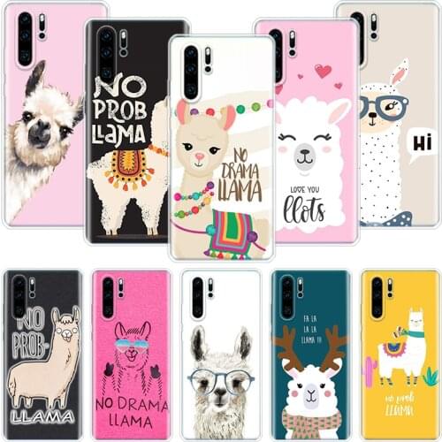 Lama Llama Alpacas Phone Case For Huawei Honor 10 9 20 9X 8A 8X 8S 7A 7X Lite Pro 10i 20i Y5 Y6 Y7 Y9 2019 Cover Coque