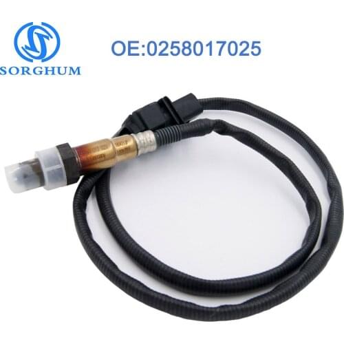 0258017025 Oxygen Sensor Air Fuel Ratio Sensor 5 Wire LSF 4.9 Wideband 30-2004 LSU 4.9 17025 258017025 For VW Skoda Audi