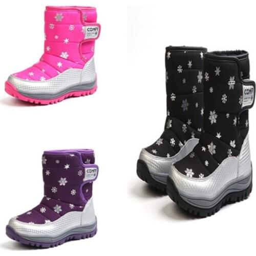 2020 new style Children snow boot Girls Snow Boots Children Shoes Russia winter Waterproof Toddler Kids Boots