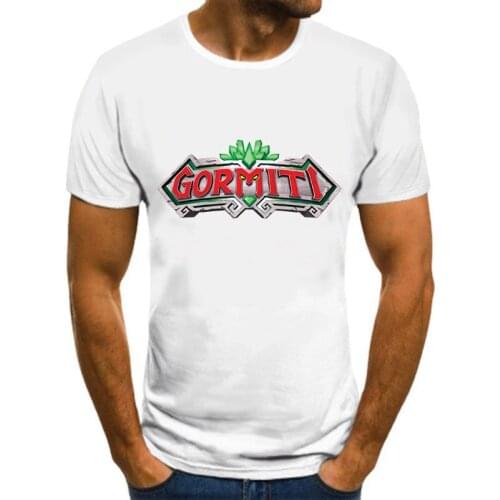 Game Gormiti T-Shirt Men Women Summer Short Sleeve Casual Breathable Tees Tops Boy Girl Kids Cool Style T Shirt Clothes