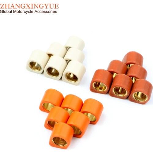 Racing Variator Roller set 16x13mm 5.5g 6g 7g for Gilera Easy Moving 50 1995-1996 Typhoon 50cc 1994-1997 Scooter