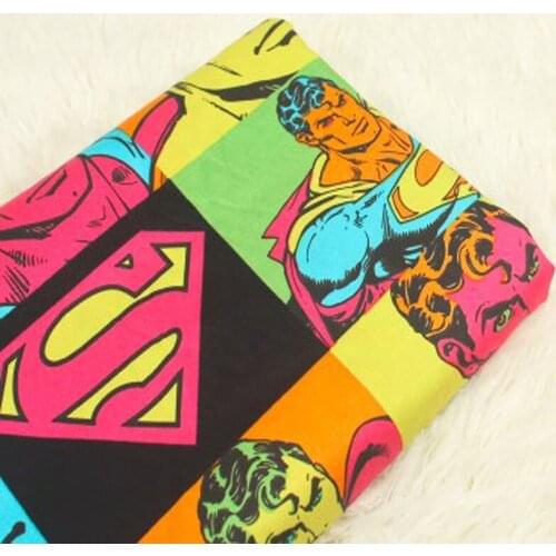 50x130cm Pretty Cartoon Man printed Cotton Fabric printed Cotton Fabric for sewing bedding cloth decoration bedding quilt