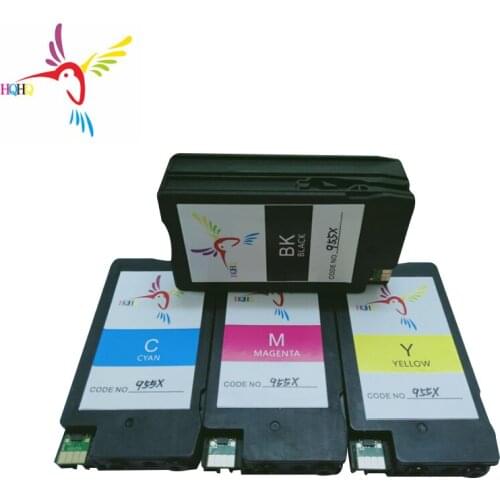 HQHQ 4Color Compatible Ink Cartridge For HP 955 955XL For HP OfficeJet Pro 7740 8730 8210 8720 8710 Printer 955XL Ink Cartridge