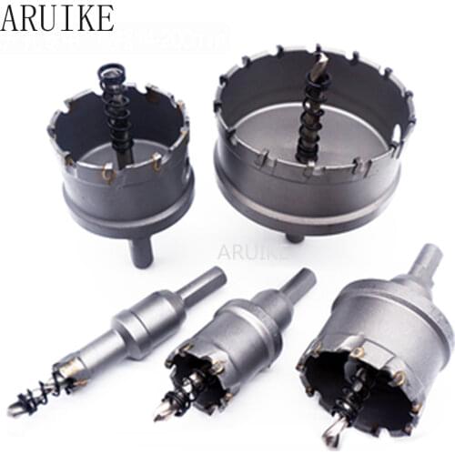 14-100mm TCT Drill Bit Hard Alloy Hole Saw Stainless Steel Carbon Steel Aluminum metal Carbide Drill Bit tungsten steel Hole Saw