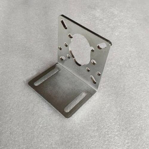 1pcs 50KTYZ 60KTYZ AC Synchronous Gear Motor Bracket Metal Horizontal Seat L Shape Fixed Support Mounting For DIY Accessories