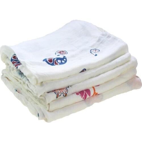 Microfiber bamboo baby bath towel, Baby shawl , monkey, birds, elephant pattern baby sleeping cover