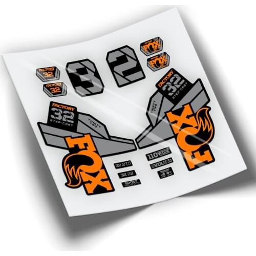 STICKERS FORK BICYCLE FOX FACTORY SC 2021 WP404