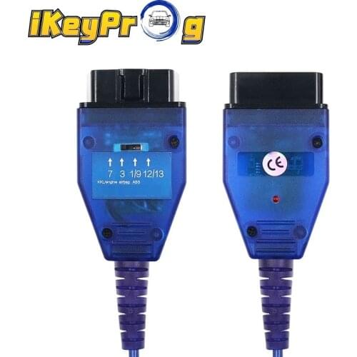 OBD2 ECU FTDI KKL for VAG Fia-t ECU Scan KKL VAG-COM For VAG USB Interface TEST LINE 4 Way Switch Auto Car Obd2 Diagnostic Cable