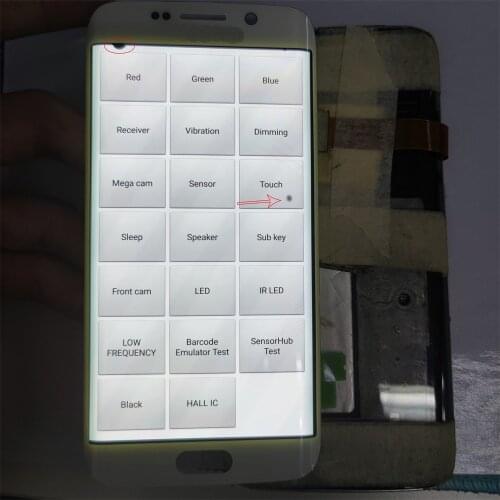 Original Used AMOLED With Defect lcd For SAMSUNG Galaxy S6 edge G925 SM-G925I G925F LCD Display with Touch Screen Digitizer