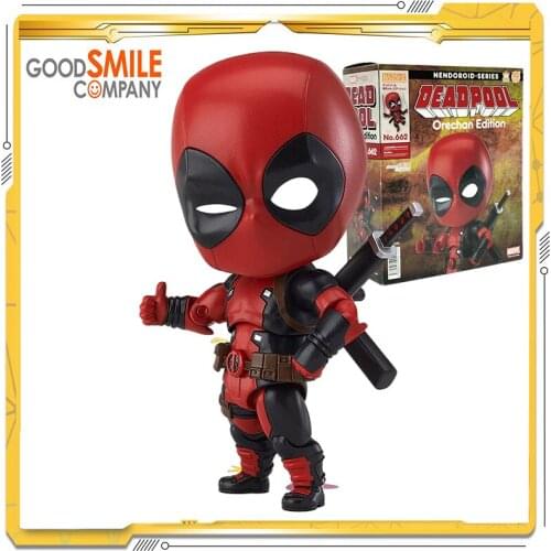 Original GSC Marvel Deadpool 662 Anime Action Figur Toy for Child Halloween Gift
