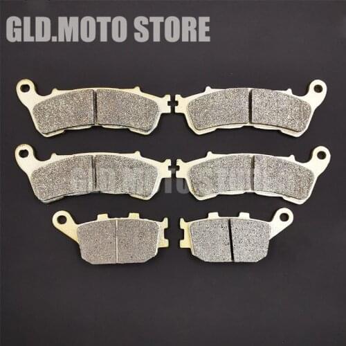 Motorcycle Front / Rear Brake Pads For Honda CBF1000 FA CB1100A XL700V CBR600F CBF600S CBF600N CB600 F Hornet CB400SA CB400A ABS