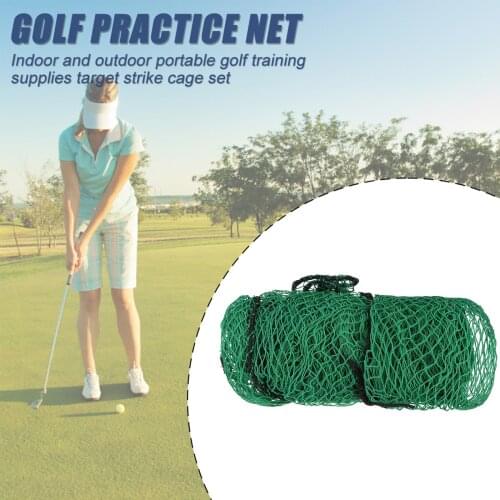 Golf Practice Nets 3x3m Golf Ball Hitting Nets Protective Mesh Barrier Netting Heavey Duty Golf Containment Net for Indoor NEW