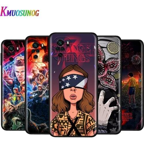 Silicone Cover Stranger things For Xiaomi Redmi Note 10 10S 9T 9S 9 8T 8 7 7S 6 5A 5 4 4X 5G Pro Max Phone Case