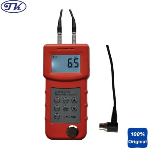 UM6700 High Precise Ultrasonic Thickness Gauge Metal Thickness Meter Testing For Many Ultrasonic Wave Well-conductive Materials