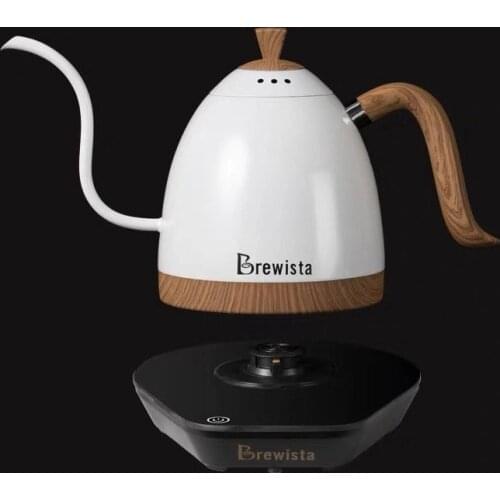 0.6L Smart 1000w Electric Hand Drip Coffee Pot Intelligent Temperature Control Coffee Kettle Long SpouPour Over Coffee Kettlet