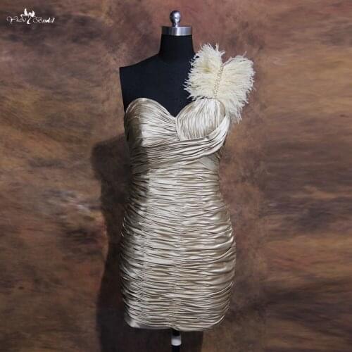 Женские коктейльные платья на одно плечо Yiaibridal China At AliExpress