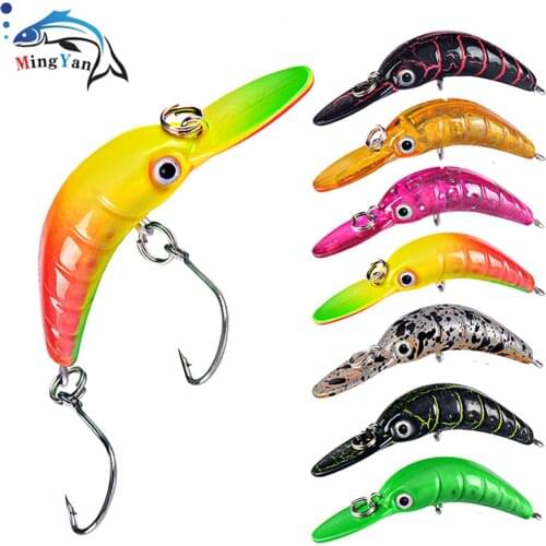 1pcs Sinking Minnow Fishing Lure Mini Crankbait Artificial Hard Bait Sharp Hook Crankbait Wobblers Trout Pike Bass Tackle