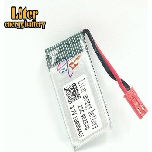 3.7V 1000mAh MJX X300C RC Quadcopter Spare Parts 3.7V 1000mAh Battery 902540 25c