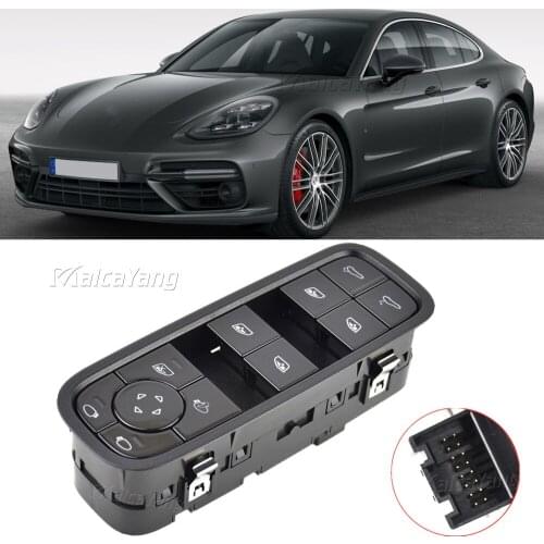 971959858CHUO 971959858EHUO Driver Side Power Window Mirror Control Switch For Porsche Cayenne Panamera 2017 2018 2019 2020