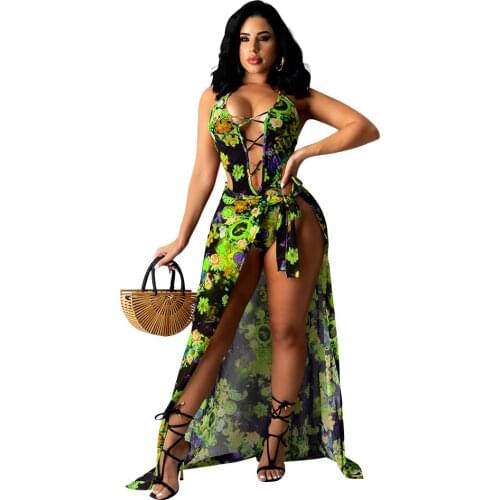 Boho Holiday Two Piece Outfits For Women Skirts Sets Clothes 2021 Black Girl Lounge Wear Bodycon Bodysuits Sexy Summer Dress