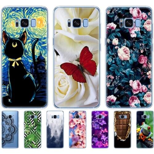 Case For Samsung Galaxy S8/S8 PLUS Case Cover For Samsung S8/S8 plus Phone shell clear protective coque