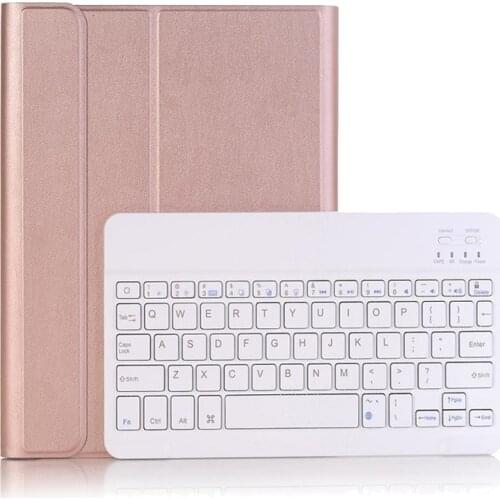 For iPad Air 3rd 10.5 2019 Case with Keyboard For iPad Pro 10.5 2017 Case PU Russia Spanish Word Funda Magic Keyboard Cover