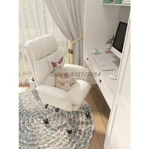 Home Computer Chair Boss Office Chair Sedentary Comfortable Live Gaming Chair Lift Backrest Study Sofa Seat