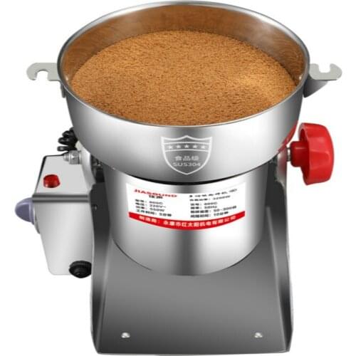 Chinese herbal medicine grinder Ultrafine grinding Household Small Sanqi powder machine Whole grains Dry grinding Grinder