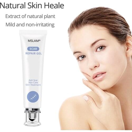 "MSLAM Scar Removal Cream Acne Scars Gel Stretch Marks Acne Pigmentation Scar Repair Surgical Spots Care For Body Burn Correct