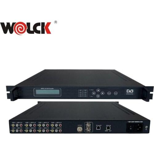 Mpeg-2 modulator mpeg-2/h.264 encoder SD encoder 4 way