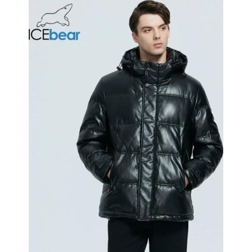 ICEbear 2020 winter jacket mens winter cotton-padded jacket breathable thick and warm mens casual coat MWD20866D